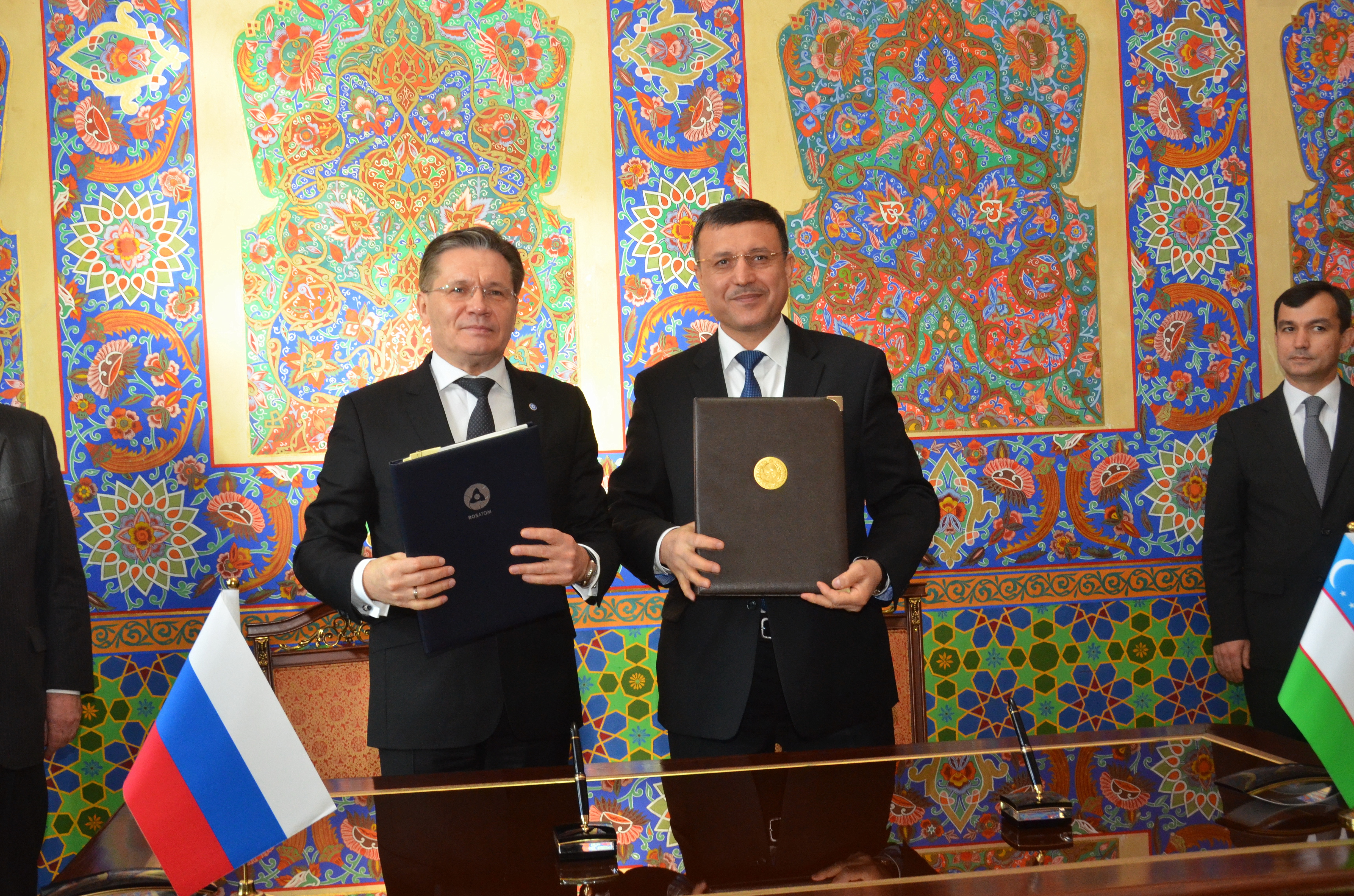 Россия и Узбекистан подписали соглашение о сотрудничестве в области атомной энергетики
